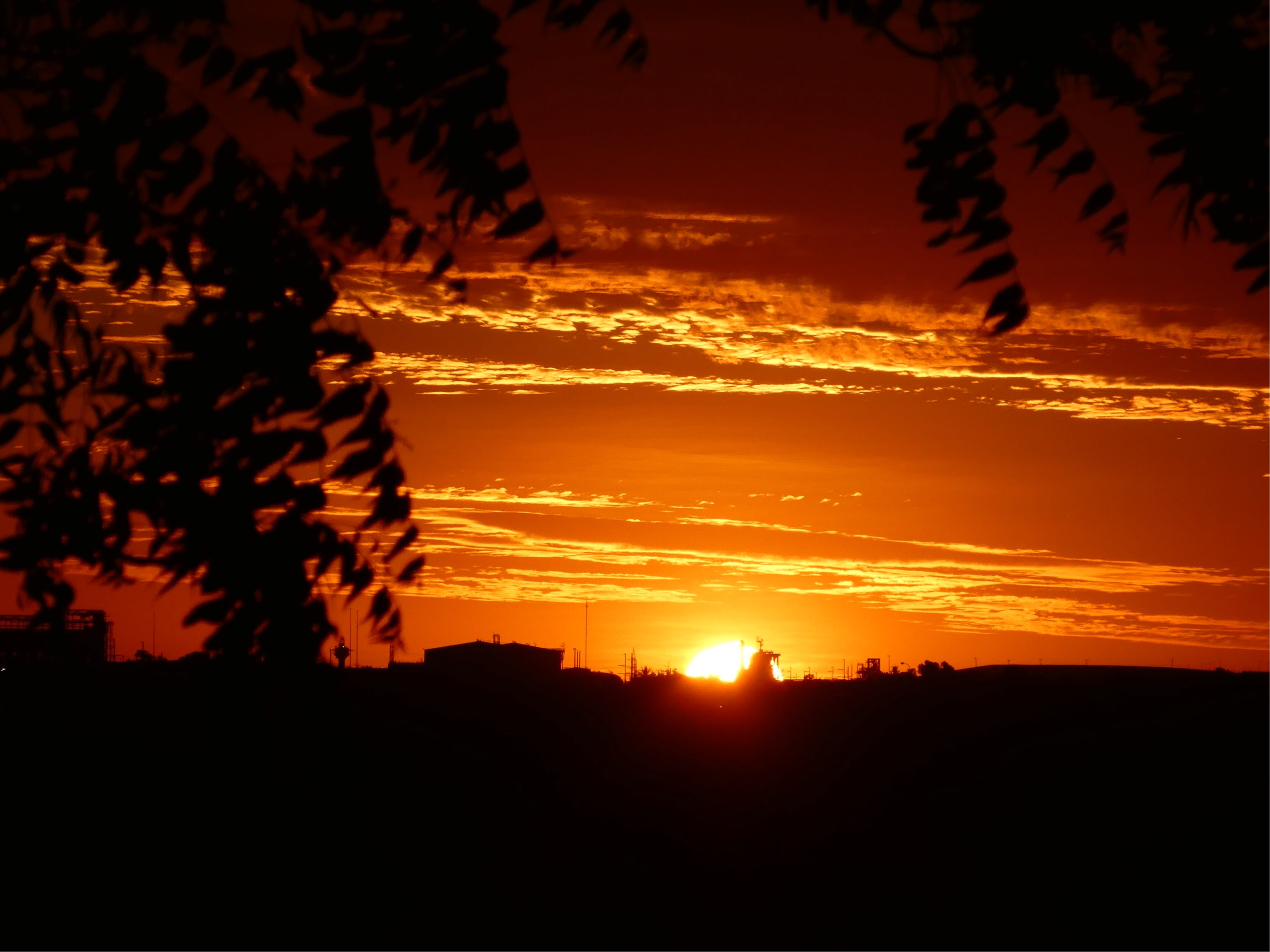 Steppenroller Reiseblog Kirsten Meyer Australien Port Hedland Sunset