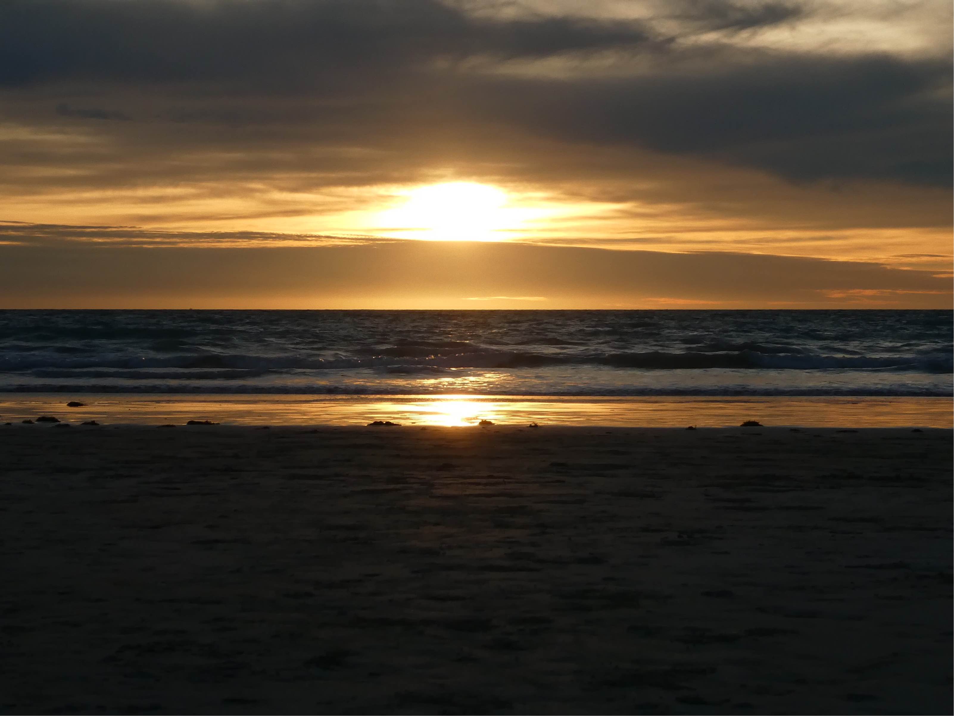 Steppenroller Reiseblog Kirsten Meyer Australien Cable Beach Sonnenuntergang